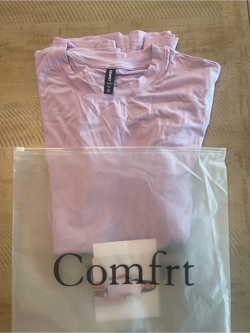 Comfrt Cloud Lounge Tee Lavender